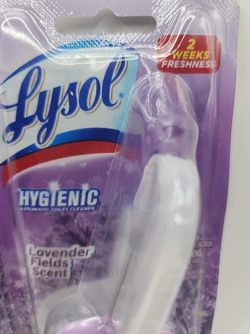 Lysol Lavender Fields Scent Toilet Bowl Cleaner - Purple x2